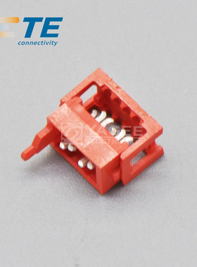 7-215083-4 TE/AMP 泰科原装连接器 红色 2.54 mm磷青铜 镀锡现货