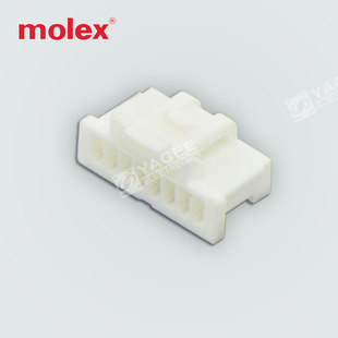 501330-0800 5013300800莫仕molex 连接器 接插件8P 白色 1.00mm