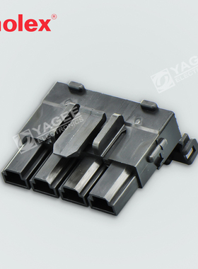 42816-0412 428160412莫仕molex连接器 0 接插件4P 外壳10mm 黑色