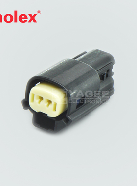 33471-0201 334710201莫仕molex连接器 2P外壳 3.5mm 塑壳 现货