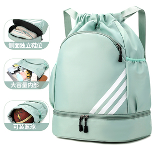 定制篮球袋篮球包训练背包足球包装备包运动束口袋抽绳双肩包男女