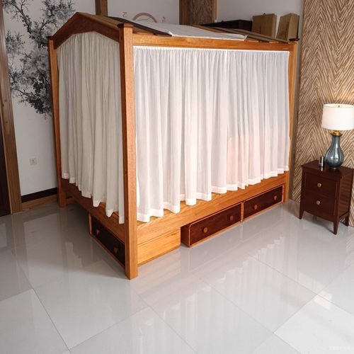 拔步床床幔帷幔免蚊帐私密性装饰