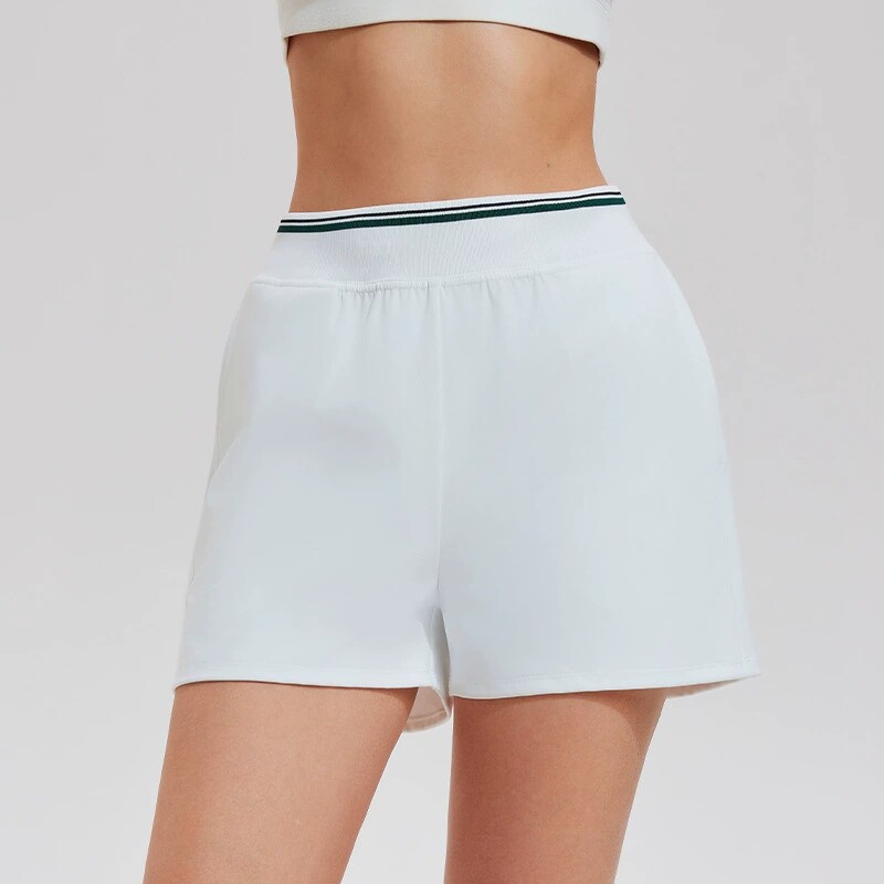 夏季运动短裤女士针织宽松三分裤速干凉感外穿跑步田径健身瑜伽裤