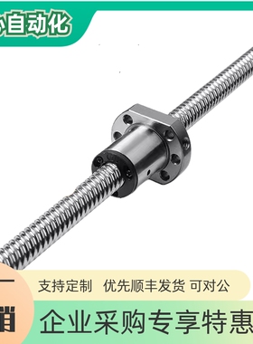 滚珠丝杆LCV02 07- 25-5 25-10 LCV07-25-5-L300-F30-P10滚珠丝杠