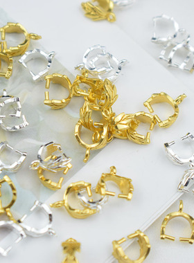 手工制作 古风头发饰步摇发簪diy材料树叶子瓜子扣吊坠扣璎珞配件