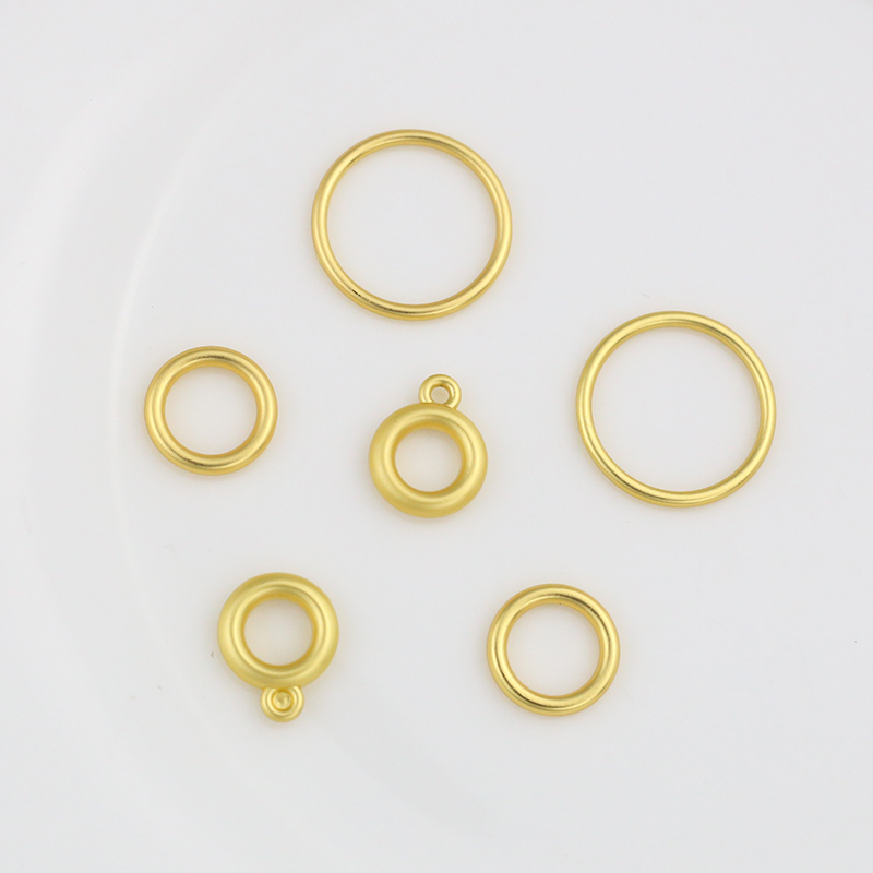 闭口圈手链项链链接片垫片隔圆圈