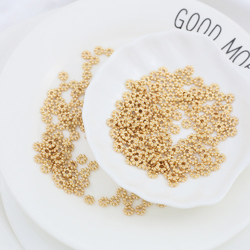 纯铜手工项链散珠饰品配件