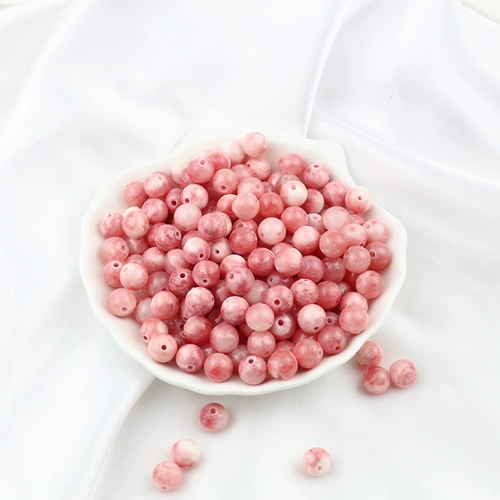 Натуральные бусины из нефрита ручной работы, плетеный портативный браслет, агатовое ожерелье, связать своими руками