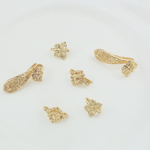 兰花蝴蝶压襟禁步钩古风