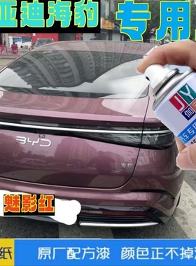 适用比亚迪海豹06dmi自喷漆亚特兰蒂斯灰色07补漆修复暖色烟茶