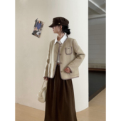 马可乔希双面羊绒大衣100%羊毛