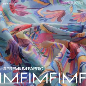 1MF UNA景观 英国品牌LIBERTY FABRICS长纤棉布 宽1.36米