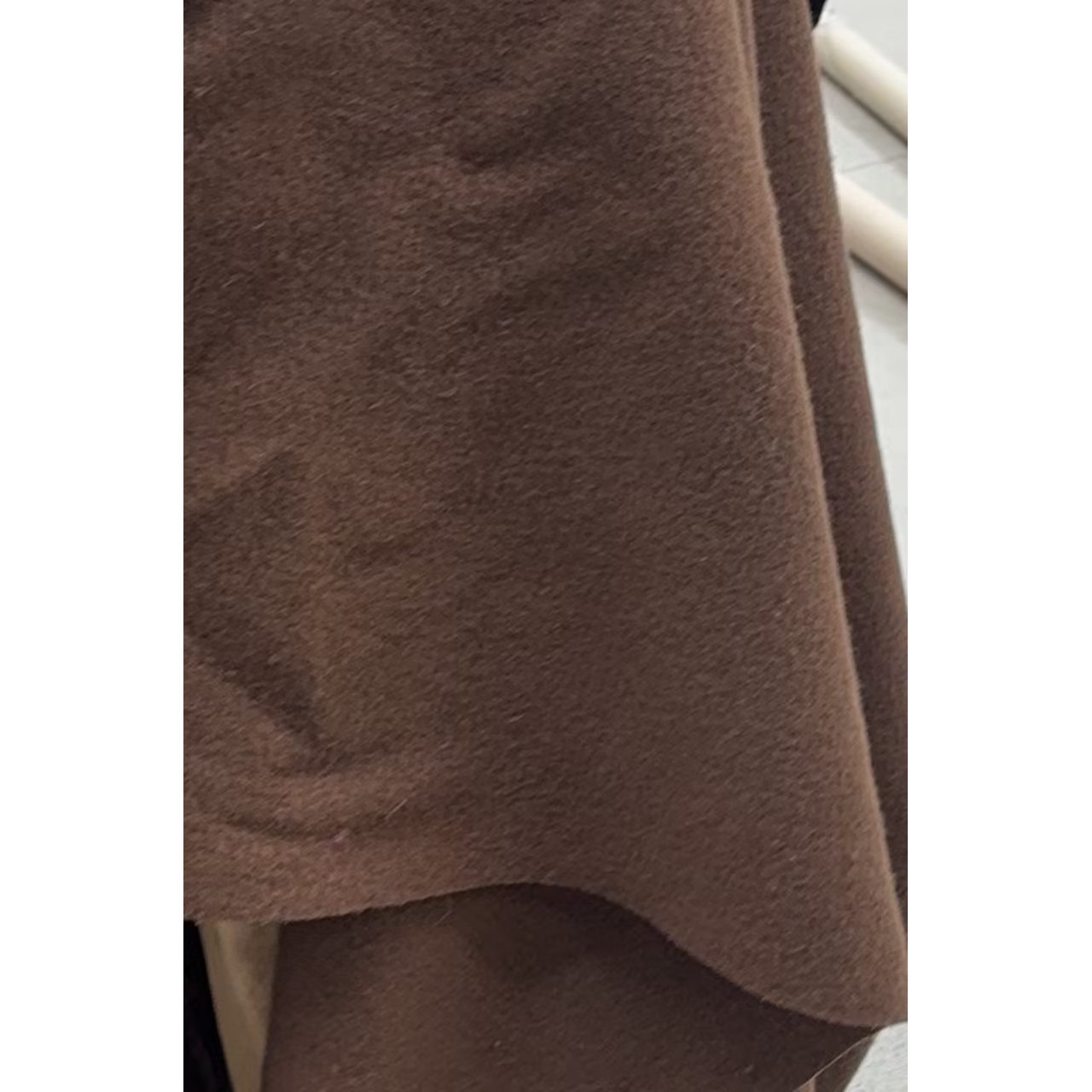 G&CC LYRIA  羊毛强缩起球风棕色面料 宽135CM 845G/M意大利进口