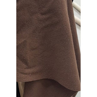 845G G&CC 宽135CM 羊毛强缩起球风棕色面料 M意大利进口 LYRIA