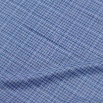 羊毛精纺 蓝色格纹简约风面料布料·服饰面料LM 幅宽160CM