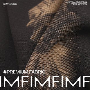 子布料幅宽125CM465G 连衣裙裤 VI黏胶纤维面料黑底印花衬衫 JIS