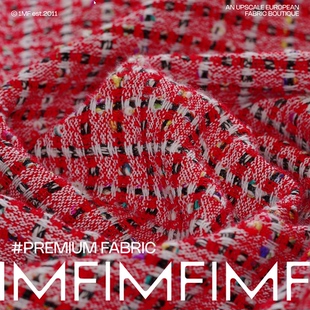 宽138CM400G 英国LINTON林顿粗花呢X8184 棉加醋酸交织小香面料