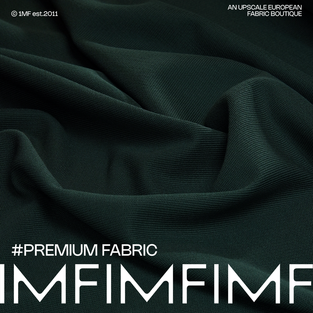 G&CC原DAN羊毛+棉面料绿色针织