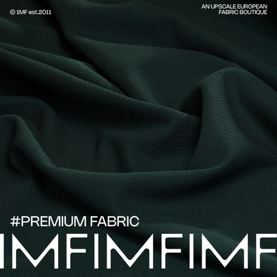 G&CC原DAN羊毛+棉面料绿色针织