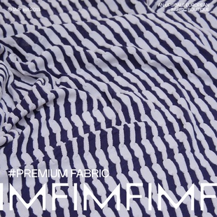 米意大利直邮 325g ARM面料 VI75%PA25%白色针织微透面料宽110CM