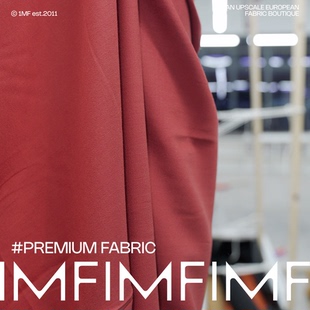 意大利进口现货 AGN 幅宽145CM 布料 P80 WV羊毛面料微弹服装