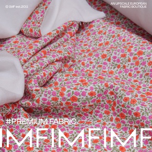 1MF芙蕾雅雏菊A 英国品牌LIBERTY针织卫衣.棉质宽150CM523GM/M