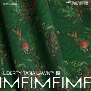 1MF阿托斯A 英国品牌LIBERTY ATHOS Tana lawn长纤棉布料 宽1.36M