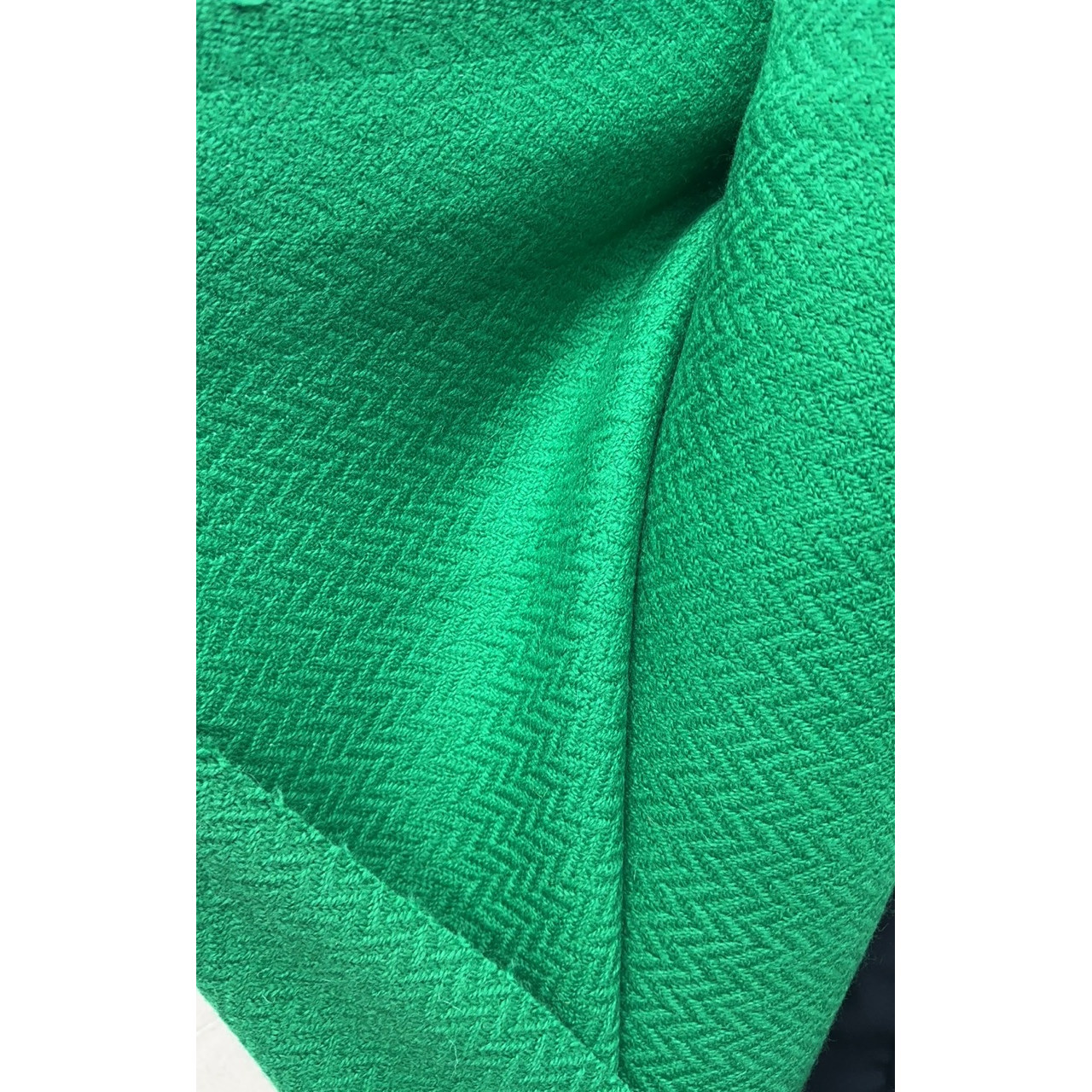 G&CC面料.WV初剪羊毛绿色服装面料布料宽143CM意大利直邮进口