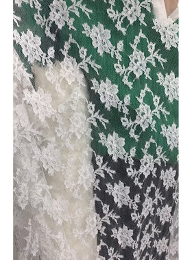 G&CC 绝美蕾丝脏白色镂空服装面料 宽95CM 意大利直邮进口