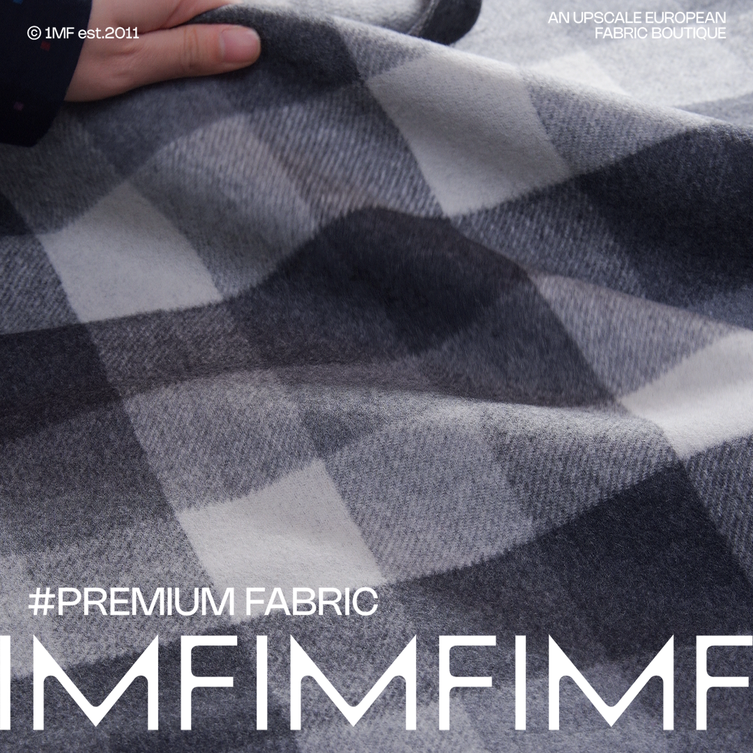 意大利双面双层可剥羊毛羊绒黑白