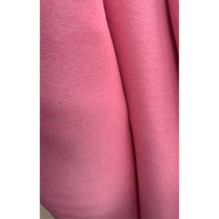 G&CC羊绒面料粉色双层可剥外套大衣布料宽150CM M意大利进口 400G