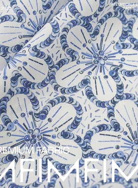亮片四散B 英国品牌LIBERTY tana Lawn 长绒棉布幅宽136CM 104G/M