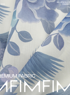 天堂披肩B 英国品牌LIBERTY tana Lawn 长绒棉布幅宽136CM 104G/M