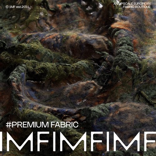 MC面料羊毛花砂绿调蕾丝布料