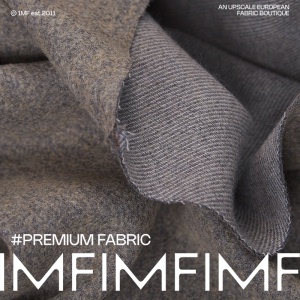 ARM.P高定 沙丘摩卡羊毛呢面料幅145cm克重580g 面料WO混纺