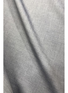 超薄棉+VI交织牛仔色感幻色灰色服装面料 幅宽140CM