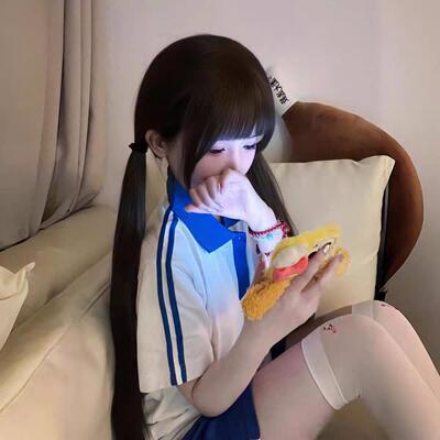 梅州市星程电子商务有限公司小不点儿同款70cm长直发沐奇趣味萌黑