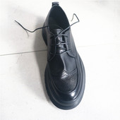 德比鞋 头层胎牛皮 羊皮里休闲皮鞋 简约有型 工作商务 柔软舒适