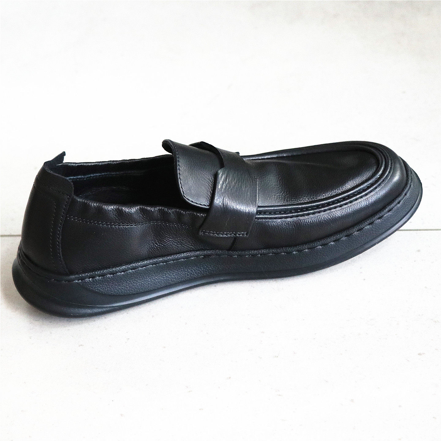 轻量化！胎摔头层牛皮！羊皮内里！简约轻松乐福鞋套脚休闲皮鞋男,流行男鞋,乐福鞋（豆豆鞋）,淘宝优惠券,粉丝福利购,淘宝优惠卷