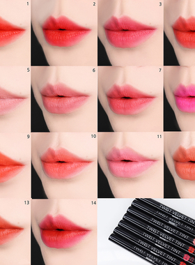 韩国PASSIONCAT吃播唇彩唇釉ins染唇液不易粘杯水润多色不易掉色