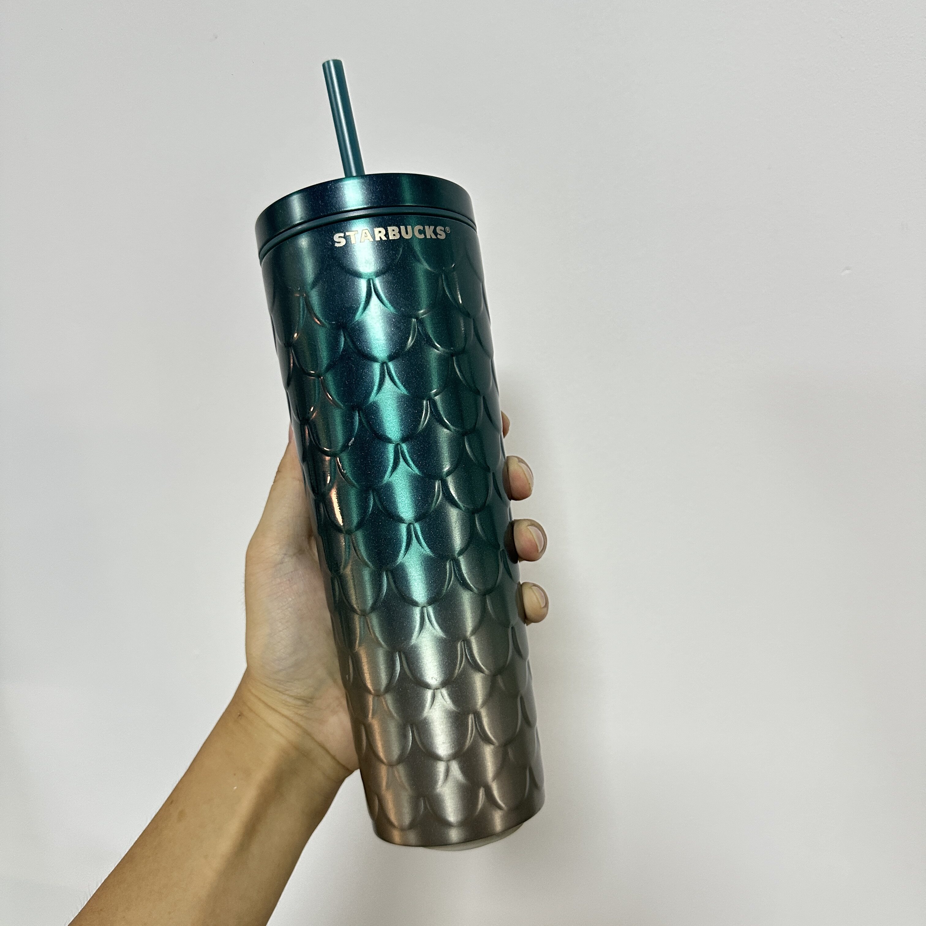 星巴克瑕疵特价不锈钢吸管杯