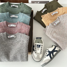 [儿童100%羊毛衫]Bonnie Yomi花纱款7色儿童羊毛衫