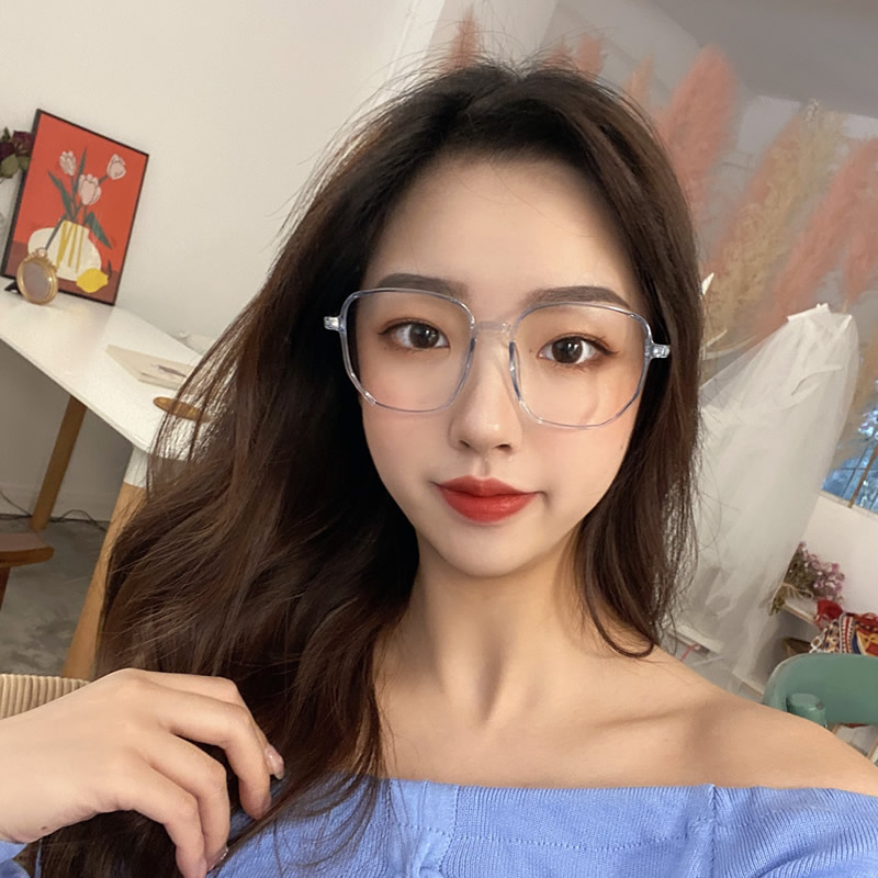 近视度数眼睛显脸小韩版框架