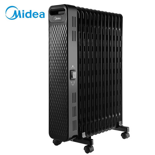 美的(Midea)油汀取暖器 HYW22NA曜石黑取暖器油汀电暖器家用节能