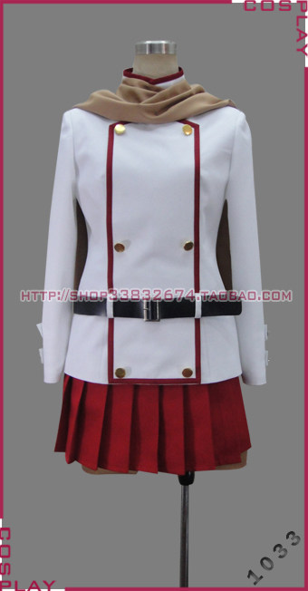 圣旗龙1333 cosplay服装 绝园的暴风雨 锁部叶风