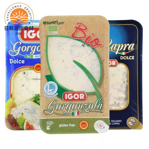 IGOR Gorgonzola 意大利进口伊戈尔戈贡佐拉干酪蓝波芝士蓝纹奶酪
