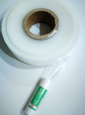 23456789CM超窄筒料pe塑料直筒长条直通灯钢管苗袋筒膜薄膜可定制