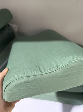 【枕头清仓处理】04枕头军绿色高低可枕军训宿舍学生枕头硬质棉