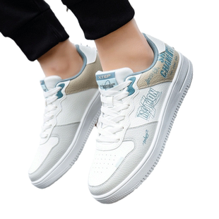 特步板鞋男鞋2026冬季新款轻便空军一号小白鞋男士休闲鞋运动鞋男