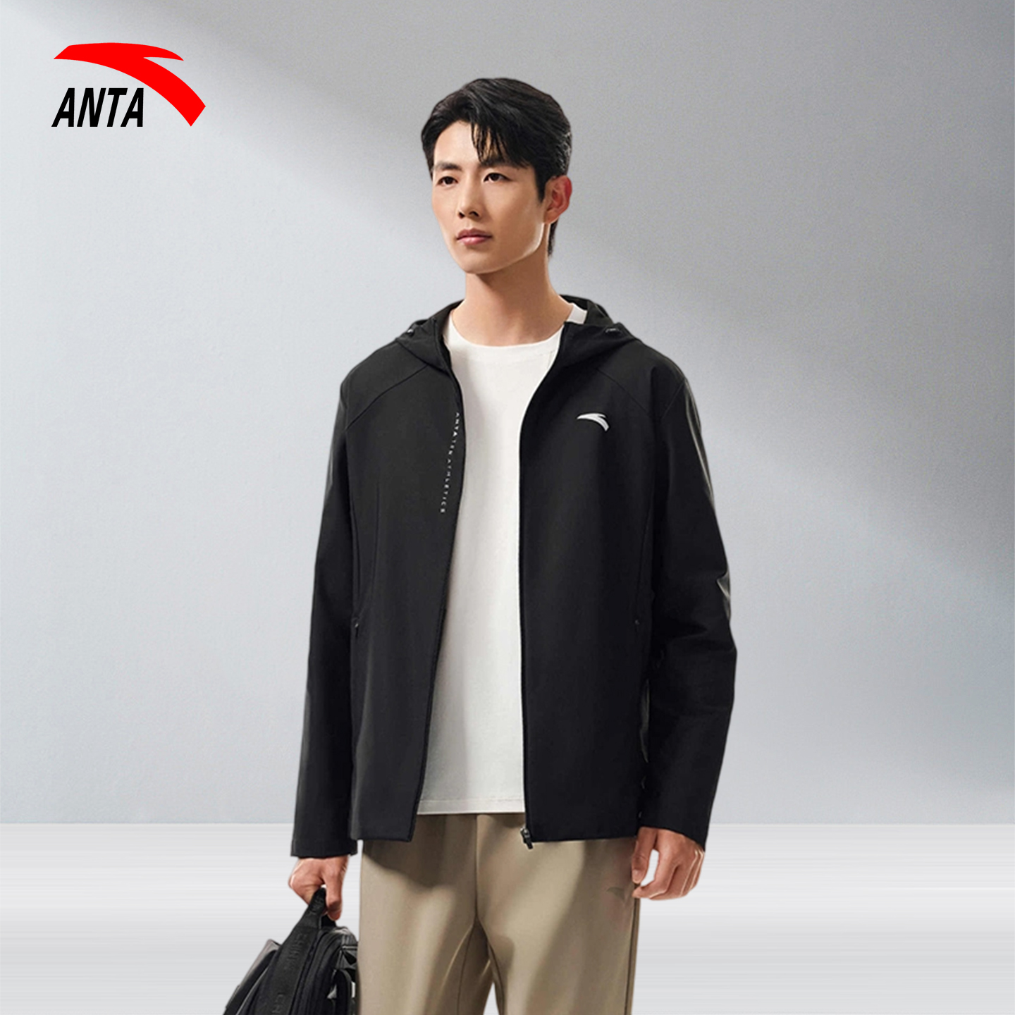 安踏男装防泼水外套风衣夹克